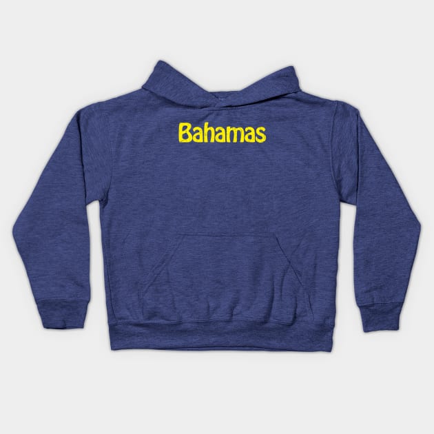 Bahamas Kids Hoodie by TheAllGoodCompany